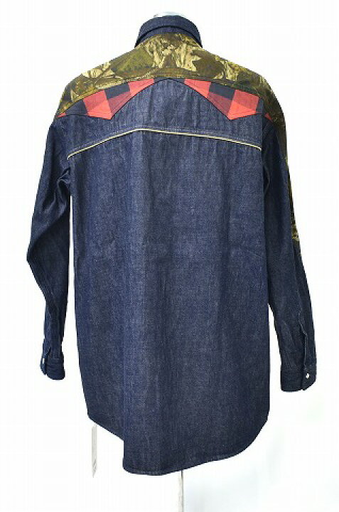 楽天市場】【新品】 FACETASM （ファセッタズム） WESTERN DENIM SHIRT 