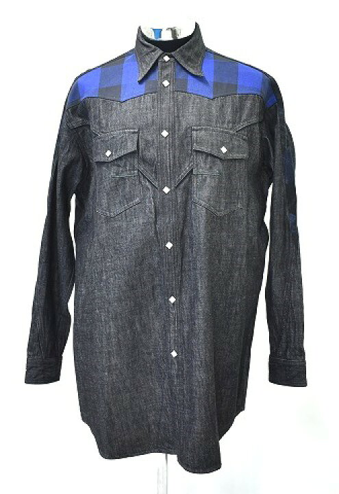 楽天市場】【新品】 FACETASM （ファセッタズム） WESTERN DENIM SHIRT 