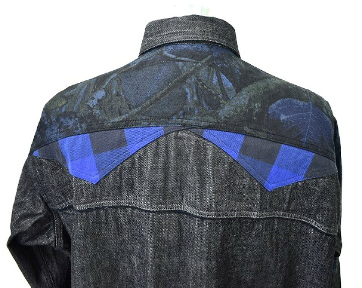 楽天市場】【新品】 FACETASM （ファセッタズム） WESTERN DENIM SHIRT 