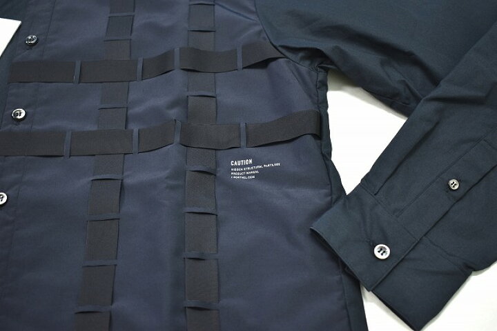 楽天市場】【新品】 PORTVEL (ポートヴェル) PERFORATIONS SHIRT 