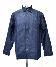 【新品】1205 （Twelve O Five、Twelve Zero Five、ドーディチ・ゼロ・チンクエ イチニーゼロゴー） Denim Field Shirt Jacket　Dark Indigo デニムフィールドシャツジャケット カバーオール ワークジャケット 12/05　MADE IN ITALY　M