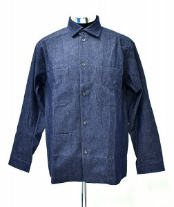 �y�V�i�z1205 �iTwelve O Five�ATwelve Zero Five�A�h�[�f�B�`�E�[���E�`���N�G �C�`�j�[�[���S�[�j Denim Field Shirt Jacket�@Dark Indigo �f�j���t�B�[���h�V���c�W���P�b�g �J�o�[�I�[�� ���[�N�W���P�b�g 1