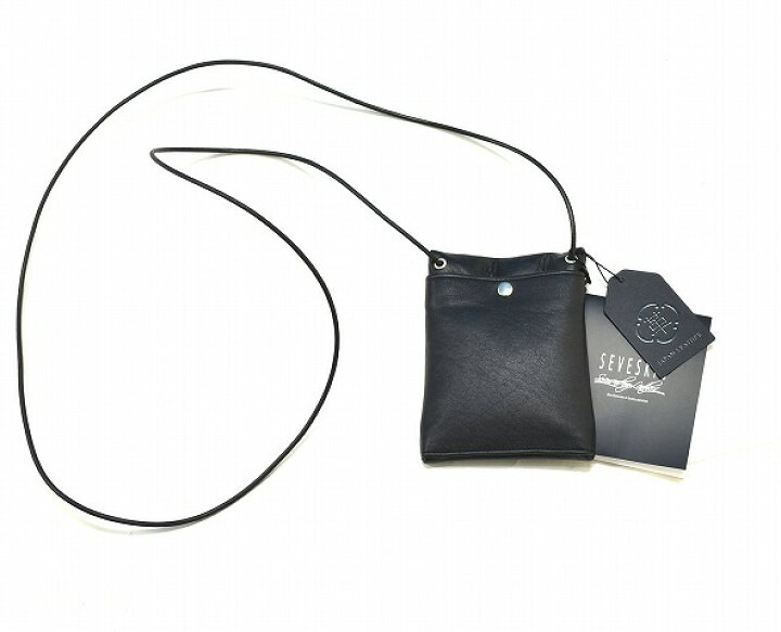 楽天市場】【新品】 SEVESKIG (セヴシグ) Leather Neck Wallet レザー 