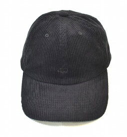 【中古】 430 FOURTHIRTY (フォーサーティー) NUMBER ICON CORD CAP ナンバーアイコンコーデュロイキャップ ロゴ LOGO キャップ 6-PANEL 6パネル 帽子 EMBROIDERED 刺繍 エンブロイド BLACK FREE