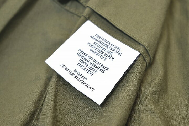 楽天市場】【中古】 WTAPS (ダブルタップス) MODULAR LS/COTTON 