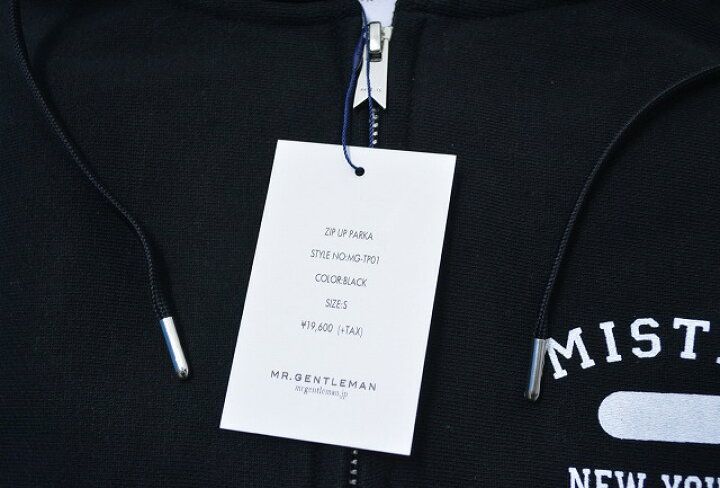 楽天市場】【新品】Mr.GENTLEMAN （ミスタージェントルマン）ZIP UP 