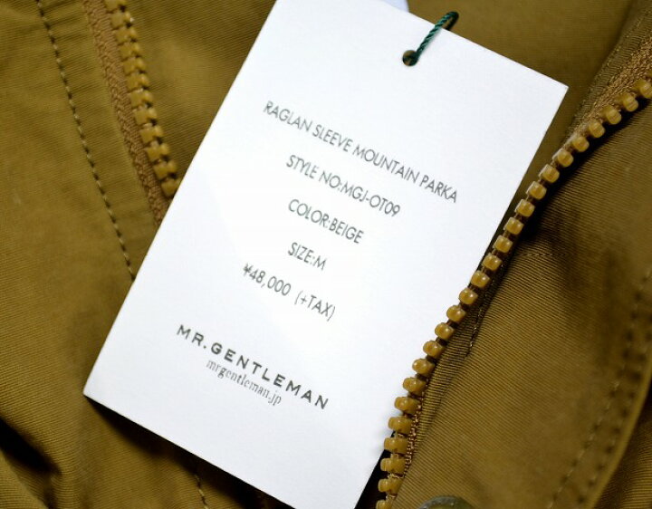 楽天市場】【新品】 Mr.GENTLEMAN (ミスタージェントルマン) RAGLAN 