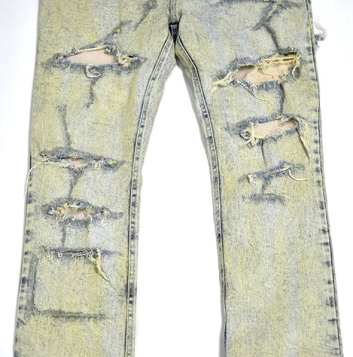 楽天市場】【新品】 SUB-AGE. (サベージ) THERMAL LAYERED CRASH DENIM 