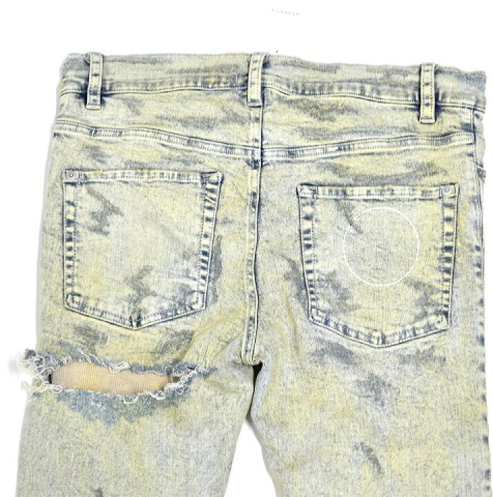 楽天市場】【新品】 SUB-AGE. (サベージ) THERMAL LAYERED CRASH DENIM 