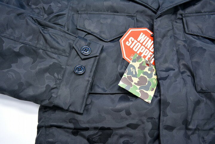 楽天市場】【新品】A BATHING APE（アベイシングエイプ）GORE-TEX M-43 