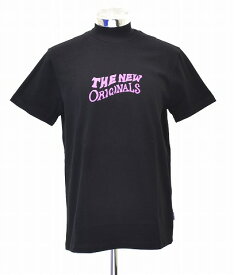 【新品】THE NEW ORIGINALS （ザ ニューオリジナルズ）Shakey T-shirt シェーキーロゴ TEE クルーネック プリントTシャツ LOGO BLACK M