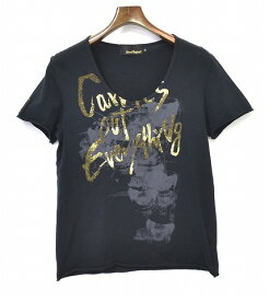 【中古】SMACK ENGINEER （スマックエンジニア）Gluttony S/S Tee プリントTシャツ T-SHIRT パンク ROCK ロック BLACK M