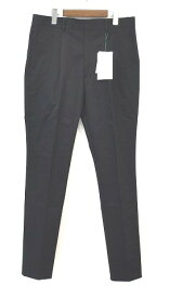 【新品】 MISTER GENTLEMAN （ミスタージェントルマン）CHINO TUCKED PANTS チノタックドパンツ スラックス チノパン トラウザー MGP-TR05 BLACK M ワンタック Mr.GENTLEMAN