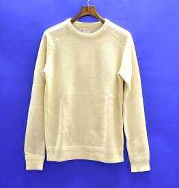 【新品】 MISTERGENTLEMAN (ミスタージェントルマン) CREW-NECK KNIT クルーネックニット セーター MG-KN01 長袖 HEATHER WHITE S Mr.GENTLEMAN