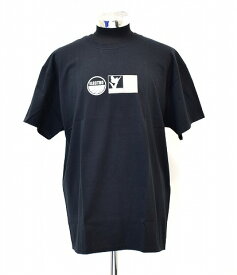【新品】 LABRAT （ラブラット）× Nick Atkins（ニックアトキンス） Testing Tee テスティング Tシャツ 半袖 クルーネック プリント　コラボ 別注 BLACK XL