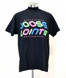 【新品】LOOSE JOINTS （ルーズジョインツ） Joose Loints Sych Hackers LOGO Tee クルーネック プリント 半袖 Tシャツ グラフィック S/S T-SHIRT BLACK LARGE　MADE IN JAPAN　LJ_SS20-T13