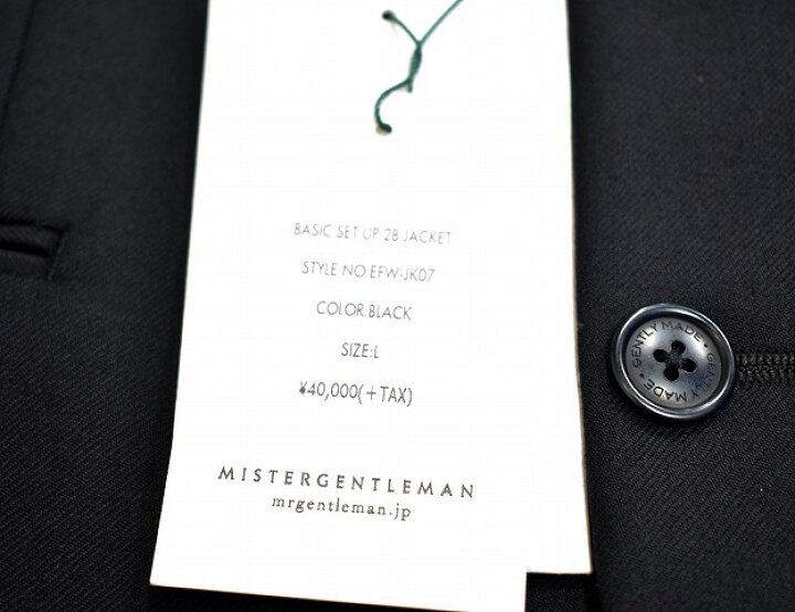 楽天市場】【新品】 MISTERGENTLEMAN (ミスタージェントルマン) BASIC 