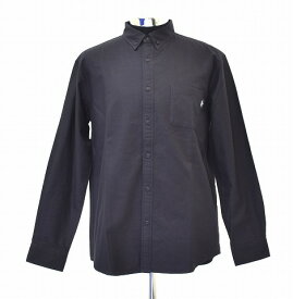 【新品】Mr. GENTLEMAN (ミスタージェントルマン) BASIC OXFORD B.D SHIRTS L/S ベーシック オックスフォード 長袖シャツ ボタンダウン B.D. BUTTON DOWN　MISTERGENTLEMAN BLACK XL MADE IN JAPAN