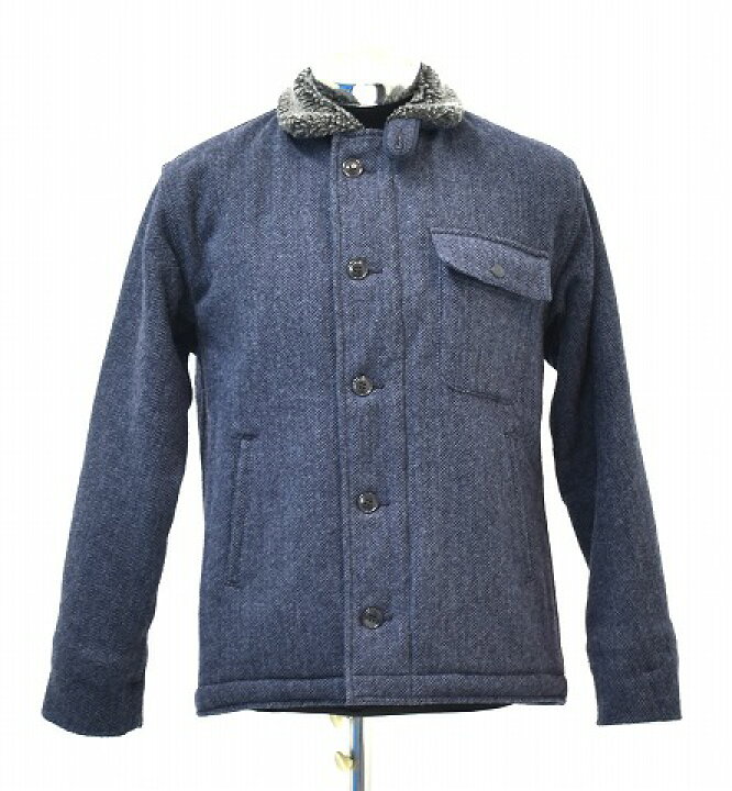 楽天市場】【中古】 BONCOURA (ボンクラ) TWEED DECK JACKET ツイード 