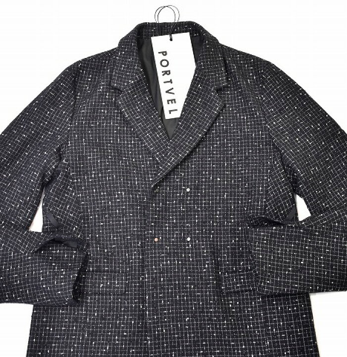 楽天市場】【新品】 PORTVEL (ポートヴェル) TAILORED JACKET 