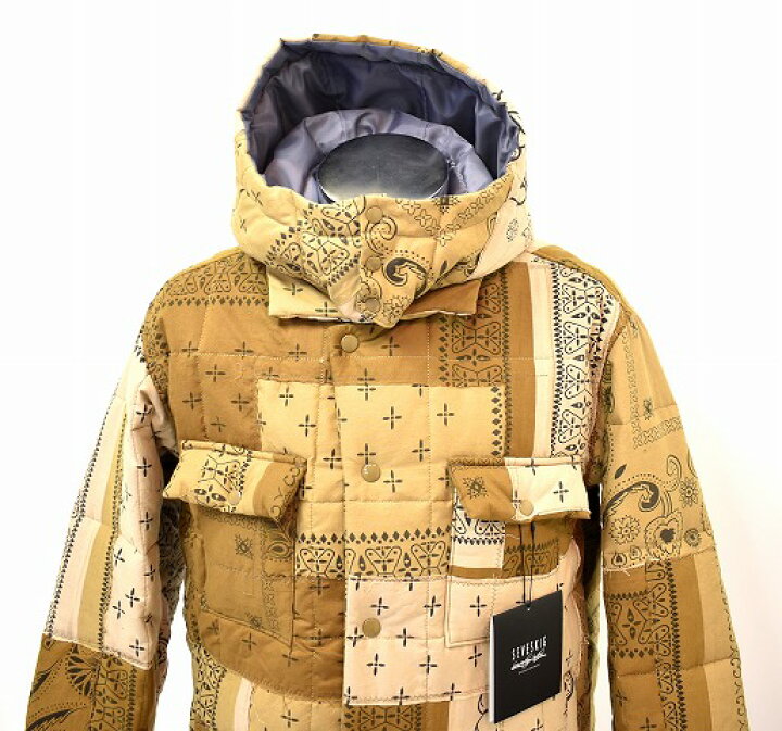 楽天市場】【新品】 SEVESKIG (セヴシグ) DYED BANDANA JACKET パッチ 