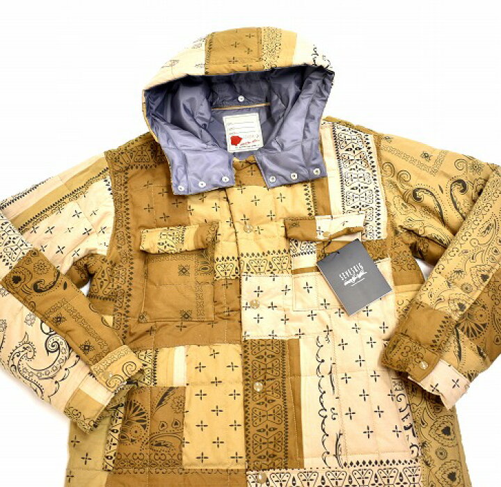 楽天市場】【新品】 SEVESKIG (セヴシグ) DYED BANDANA JACKET パッチ 