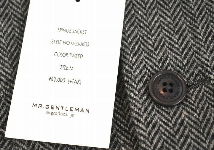楽天市場】【新品】 MISTERGENTLEMAN (ミスタージェントルマン) FRINGE 