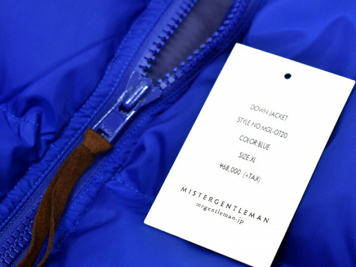楽天市場】【新品】 MISTERGENTLEMAN (ミスタージェントルマン) DOWN 