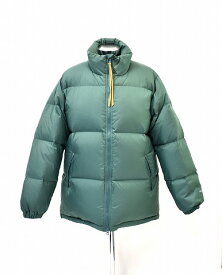 【新品】 MISTERGENTLEMAN (ミスタージェントルマン) DOWN JACKET ダウンジャケット ロゴ Mr.GENTLEMAN MGL-OT20 GREEN XL