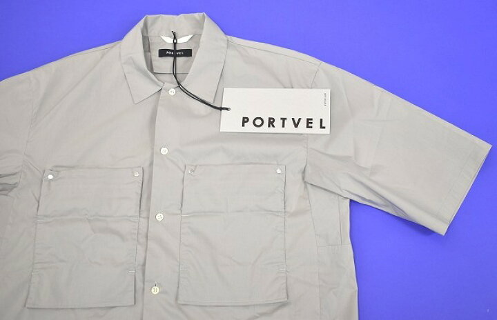楽天市場】【新品】 PORTVEL (ポートヴェル) S/S SHIRT 半袖シャツ 