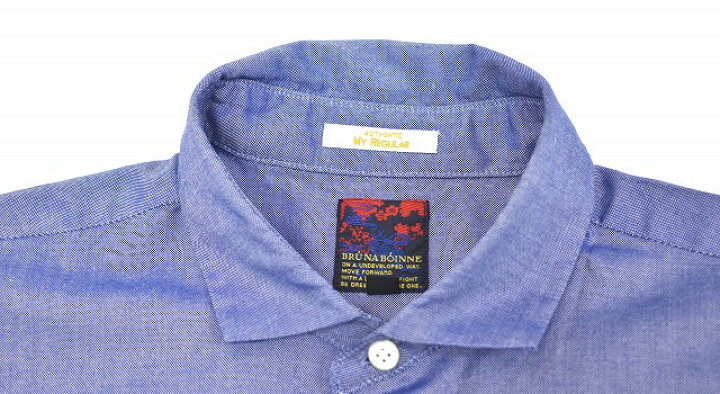 楽天市場】【中古】 BRU NA BOINNE (ブルーナボイン) サイレントビリーシャツ 1 BLUE 4235 L/S SHIRT 長袖シャツ オックスフォード OXFORD MADE IN JAPAN【訳あり】MY REGULAR : used select shop Greed 楽天市場】【中古】 BRU NA BOINNE (ブルーナボイン) サイレントビリーシャツ 1 BLUE 4235 L/S SHIRT 長袖シャツ オックスフォード OXFORD MADE IN JAPAN【訳あり】MY REGULAR : used select shop Greed