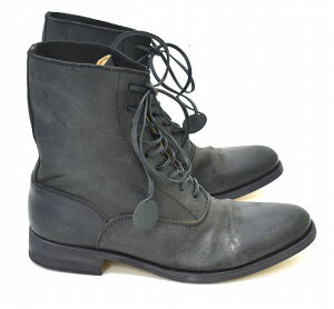 yVizSAK iTNj Lace-up Boots Reverse [XAbvu[c ҂ݏグ Nero 41 BLACK@RYUSAKU HIRUMA ~^[ GUIDI OCfB XEF[h