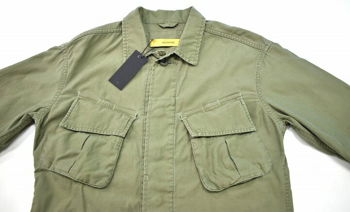 楽天市場】【新品】 BACKBONE (バックボーン) COTTON FATIGUE JACKET 