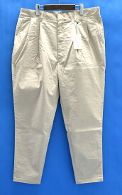【新品】 MISTERGENTLEMAN （ミスタージェントルマン） MGK-TR04 CHINO MODERN PANTS チノモダンパンツ プリーツ パンツ 2タック MADE IN JAPAN Mr.GENTLEMAN BEIGE XL　9分丈 クロップド