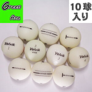 Volvik �{���r�b�N vivid �r�r�b�h �N���F�X �� 10�� ���X�g�{�[�� �S���t�{�[��