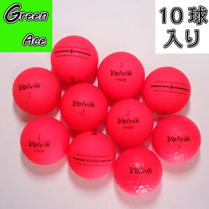 Volvik �{���r�b�N vivid �r�r�b�h �N���F�X ���b�h 10�� ���X�g�{�[�� �S���t�{�[��