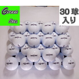 【送料無料】 ホンマ D1 2022年モデル 30球 白 ホワイト ロストボール ゴルフボール