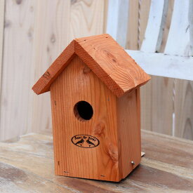 バードハウス 巣箱 【ver.2 モミ材】 小鳥のさえずりが楽しめる