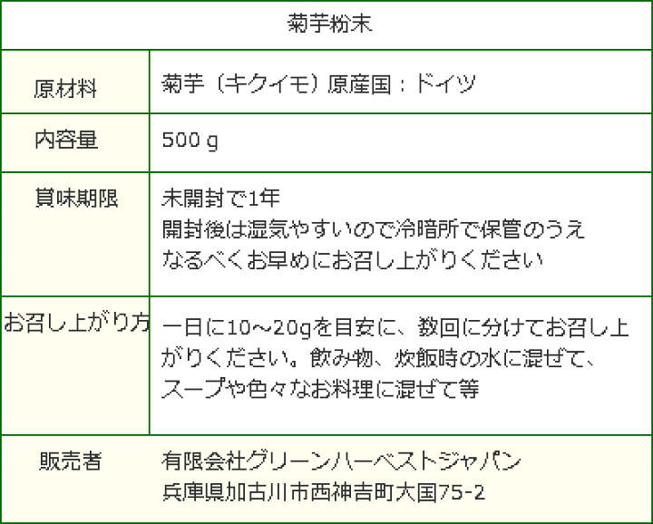 楽天市場】最高級 ドイツ産 菊芋粉末500g入 / 菊芋パウダー 糖質制限