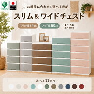 【15日までクーポン利用で5％オフ】【ランキング1位受賞】 チェスト 収納 引き出し キャスター付き スリ…