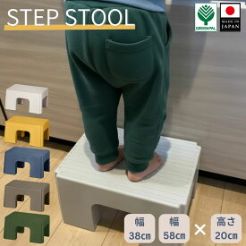 【20日までP2倍】日本製 踏み台 子供用 ステップ キッズステップ台｜洗面所 トイレ 手洗い 台所 キッチン 子ども用 かわいい おしゃれ 軽量 安全 安心 すべり止め付き 新生活 ギフト 人気【ステップスツール】