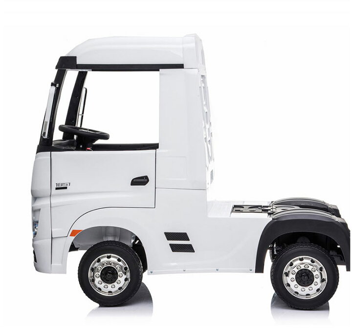 楽天市場 トラック 乗用ラジコン メルセデス ベンツ トラック アクトロス Mercedes Benz Actros 正規ライセンス品 ペダルとプロポで操作可能な電動ラジコンカー 乗用玩具 子供が乗れるラジコンカー 電動乗用玩具 358 Green Ribbon