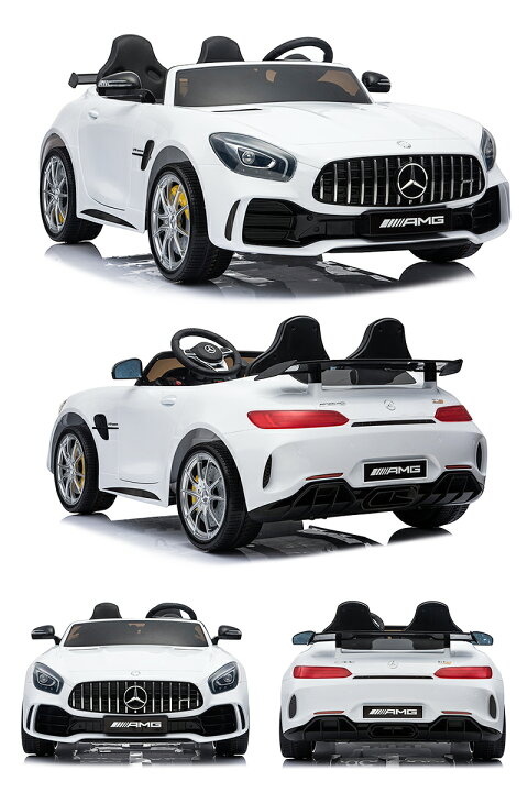 楽天市場】電動乗用ラジコン メルセデス ベンツ BENZ AMG GT-R 2人乗り 