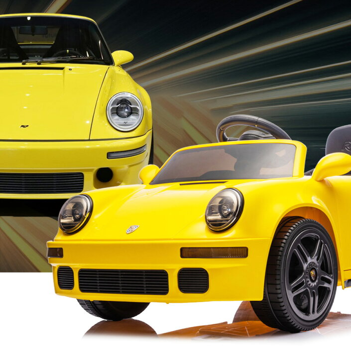 楽天市場】電動乗用ラジコン 電動乗用カー ポルシェ 911 RUF CTR 