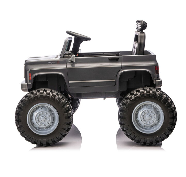 楽天市場】電動乗用ラジコン シボレー モンスタートラック 4WD 12V 