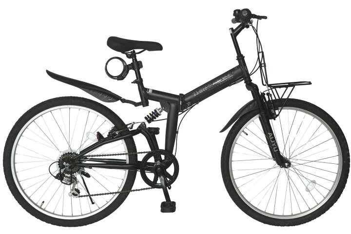 楽天市場】THREE STONE MTB 折りたたみ自転車 折り畳み自転車 26インチ 