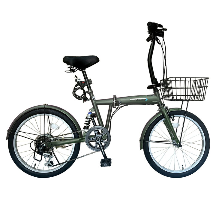 自転車中古 折りたたみ Be club 外装6段変速 サスペンション付き 