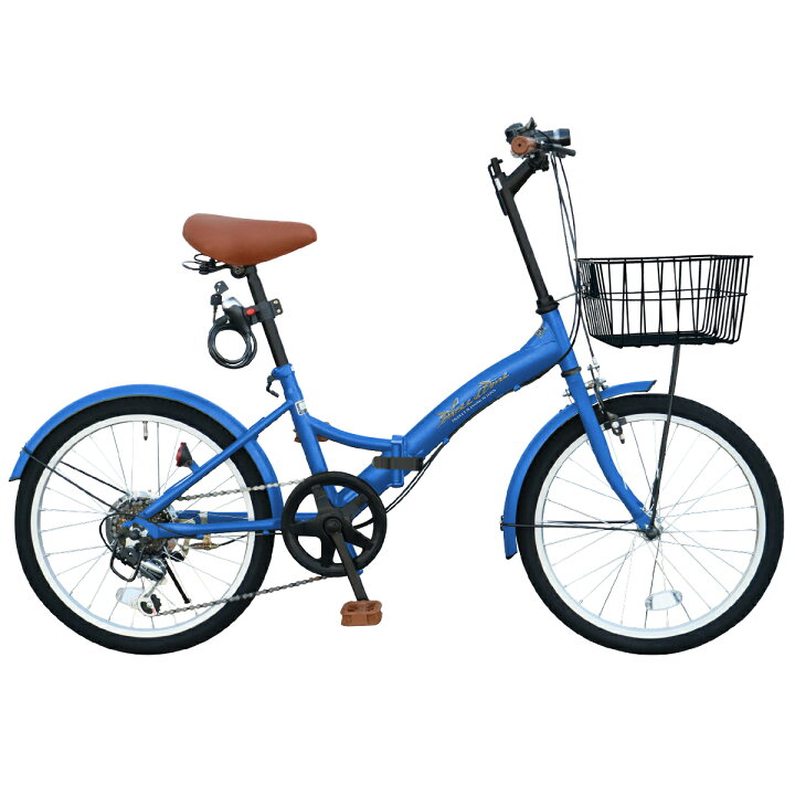 新品未使用 Panther 20インチ折りたたみ自転車 スカイブルー スポーツ 