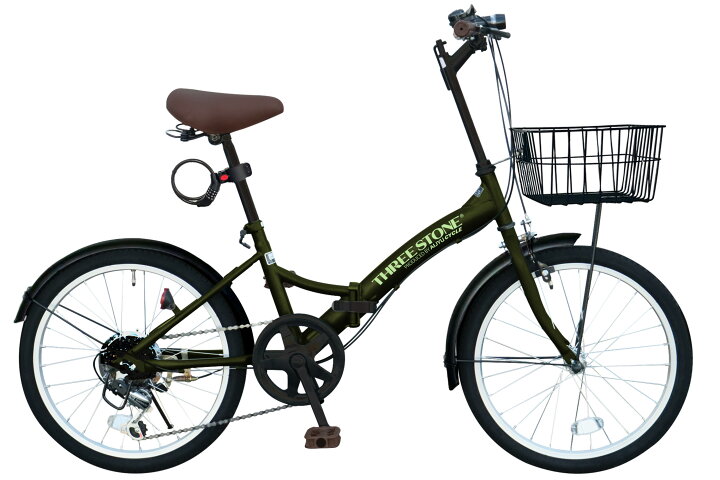 楽天市場】THREE STONE 折りたたみ自転車 折り畳み自転車 20インチ 
