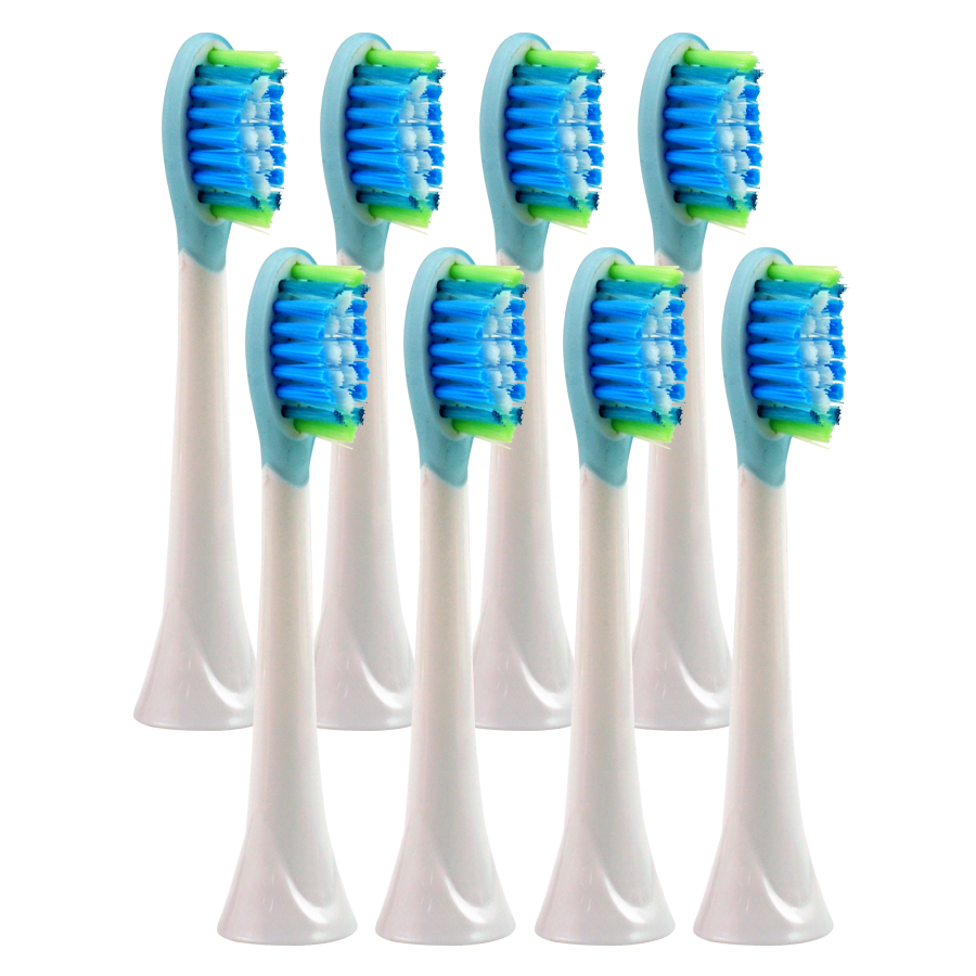 フィリップス ソニッケアー対応 HX9044 電動歯ブラシ用 互換 替えブラシ (8本セット)  レギュラーサイズ 安心一年保証
